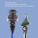 2 PCS Quick Release Bracket Rear-Hanging Fishing Rod Antenna Pole(Red)