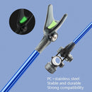 2 PCS Quick Release Bracket Rear-Hanging Fishing Rod Antenna Pole(Blue)