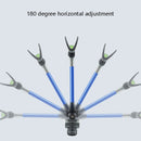 2 PCS Quick Release Bracket Rear-Hanging Fishing Rod Antenna Pole(Blue)
