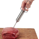 8 in 1 Stainless Steel Seasoning Turkey Syringe Kitchen Seasoning Syringe