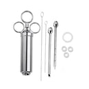 9 in 1 Stainless Steel Seasoning Turkey Syringe Kitchen Seasoning Syringe