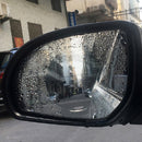 10 PCS Rainproof Anti-Fog And Anti-Reflective Film For Car Rearview Mirror Round 95mm(Transparent)
