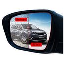 10 PCS Rainproof Anti-Fog And Anti-Reflective Film For Car Rearview Mirror Round 95mm(Transparent)