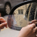 10 PCS Rainproof Anti-Fog And Anti-Reflective Film For Car Rearview Mirror Round 95mm(Transparent)