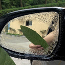 10 PCS Rainproof Anti-Fog And Anti-Reflective Film For Car Rearview Mirror Round 95mm(Transparent)