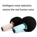 K8 Home Karaoke Microphone Bluetooth Wireless Handheld Microphone Speaker(Black)