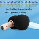 K8 Home Karaoke Microphone Bluetooth Wireless Handheld Microphone Speaker(Pink)