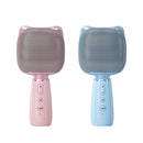 KG003 Children Microphone Wireless Bluetooth Singing Microphone Audio Family K Song Toy(Blue)