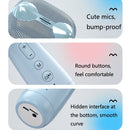 KG003 Children Microphone Wireless Bluetooth Singing Microphone Audio Family K Song Toy(Blue)