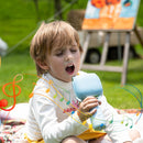 KG003 Children Microphone Wireless Bluetooth Singing Microphone Audio Family K Song Toy(Blue)