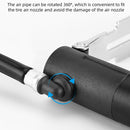 CYCLINGBOX BG-1046 120PSI With Table Aluminum Portable Small Air Cylinder High Pressure Inflatable Bicycle Pump(Silver)