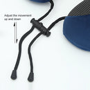 Magnetic Memory Foam U-shaped Pillow Suitable for Travel Solid Pillows(Blue)