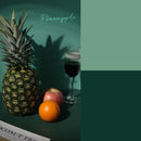 2 PCS Double-Sided Photo Background Paper Thickening Morandi Series Shoot Props(Green Series (Shallow+Dark))