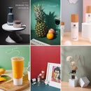 2 PCS Double-Sided Photo Background Paper Thickening Morandi Series Shoot Props(Gray Series (Light+Dark))