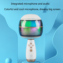 K56 Wireless Bluetooth Microphone Handheld Microphone Speaker(White)