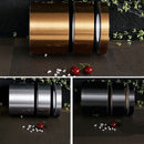 2 PCS Home Decoration Self-Adhesive Ceiling Beauty Sideline Tile Beauty Seam Sticker, Specification: 0.5cmx50m(Brushed Gold)