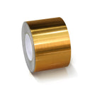 2 PCS Home Decoration Self-Adhesive Ceiling Beauty Sideline Tile Beauty Seam Sticker, Specification: 1cmx50m(Brushed Gold)