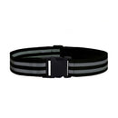 3 PCS Outdoor Adjustable Night Running And Cycling Reflective Waistband, Specification: 5cm Width(Black)