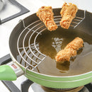 3 PCS Semi-Circular Stainless Steel Drain Rack Kitchen Steamed Vegetables Rack, Size: Medium 26cm