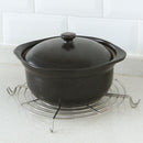 3 PCS Semi-Circular Stainless Steel Drain Rack Kitchen Steamed Vegetables Rack, Size: Large 30cm
