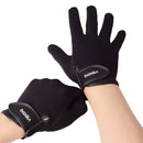 Boodun L281075C Horse Riding Gloves Wear-Resistant Non-Slip Equestrian Gloves, Size: M(Black)