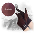 Boodun L281075C Horse Riding Gloves Wear-Resistant Non-Slip Equestrian Gloves, Size: L(Black)