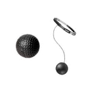 COLORFIT J2007 Adult Head-Mounted Boxing Speed Ball Sanda Training Fitness Reaction Ball, Specification: Upgrade Silicone Belt(Black Ball)
