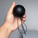 COLORFIT J2007 Adult Head-Mounted Boxing Speed Ball Sanda Training Fitness Reaction Ball, Specification: Upgrade Silicone Belt(Black Ball)
