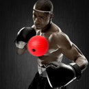 COLORFIT J2007 Adult Head-Mounted Boxing Speed Ball Sanda Training Fitness Reaction Ball, Specification: Upgrade Silicone Belt(Black Ball + Red Ball)
