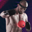 Head-Mounted Boxing Speed Reaction Ball Home Fighting Vent Ball, Specification: 20g Black Ball + 85g Red Ball