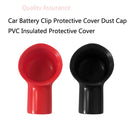 10 PCS Car Battery Clip Protective Cover Dust Cap PVC Insulated Protective Cover Harness End Protective Cover(BD-41)