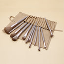 ZOREYA WG-1203-500 12 In 1 Makeup Brush Set Makeup Tool Brush, Specification: Makeup Brush + Brush Bag