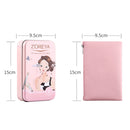 ZOREYA ZS744 7 In 1 Makeup Brush Set Beauty Tools Brush, Exterior color: Pink + Bag