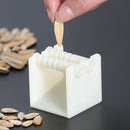 3 PCS Manual Peeling Melon Seed Machine Sunflower Seed Tool(White)