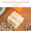 3 PCS Manual Peeling Melon Seed Machine Sunflower Seed Tool(White)