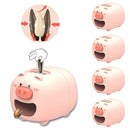 Electric Melon Seed Peeling Machine Automatic Household Rechargeable Melon Seed Peeling Machine Office Lazy Melon Seed Peeling Tool(Happy Pig)