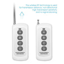 2 PCS 4 Key Wireless Remote Control Lamp Garage Door Remote, Style: with Antenna