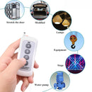 2 PCS 4 Key Wireless Remote Control Lamp Garage Door Remote, Style: with Antenna