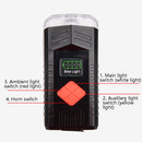 TG-ZX01501 LED Bicycle Front Light Night Riding Warning Light USB Charging Strong Light With Speaker Riding Light(TG-ZX01501)