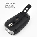 Solar Charging Bicycle Front Light Mountain Bike Riding High Bright Night Warning Bicycle Headlights( T6 Lamp Beads)