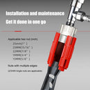24-in-1 Large-Opening Bathroom Sink Wrench Multifunctional Installation And Maintenance Water Pipe Faucet Plumbing Wrench