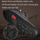 XZ2182 Autumn Men Outdoor Hiking Shoes Cowhide Laced Thick-Soled Men Shoes, Size: 38(Grey)