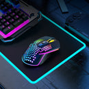 K-Snake X8 6 Keys Wired Luminous Mouse Precise Positioning Gaming Mouse, Cable Length: 1.5m(Green)