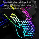 K-Snake X8 6 Keys Wired Luminous Mouse Precise Positioning Gaming Mouse, Cable Length: 1.5m(Black)