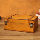 Antique Distressed Cosmetic Storage Box Dressing Table Props For Shooting Scenesï¼ŒSpecificationï¼š 6281-01
