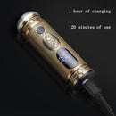 Nose Trimming + Shaving Two-in-one Ordinary Motor Mini Razor For Men(Bronze)