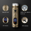 Nose Trimming + Shaving Two-in-one Ordinary Motor Mini Razor For Men(Bronze)