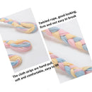 3 PCS Pet Toys TPR Bite Resistance Dog Supplies Cotton Rope Cloth Toys, Specification: Sub-shot Ball(Random Color Delivery)