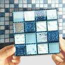 20 PCS / Set Kitchen Stove Oil-Proof Sticker Ceramic Tile Decoration Self-Adhesive Wall Sticker, Specification: Crystal Film(MSK006)