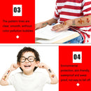 30 PCS Cartoon Cute Tattoo Stickers Children Amusement Park Stickers(WK-008)